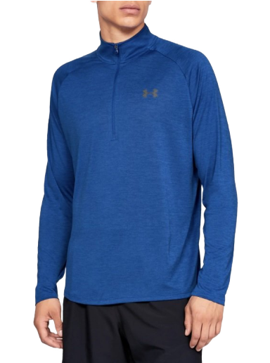 T-shirt Under Armour Tech 2.0 1/2 Zip Top Mørkeblå | 1328495-400