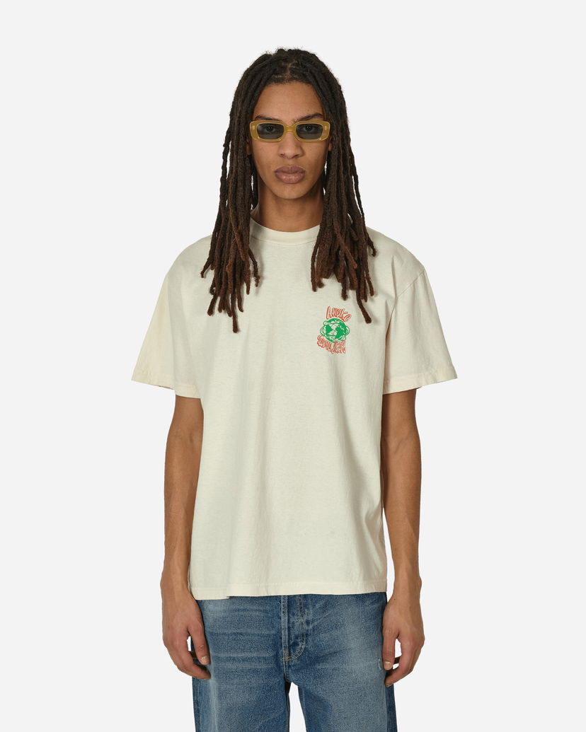 T-shirt Awake NY Crawford T-Shirt Off White Hvid | 9031877 OWHT