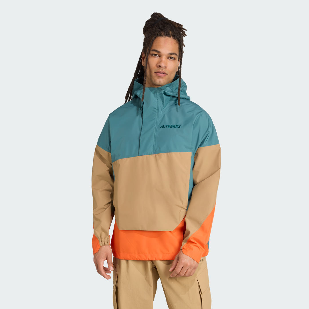 Vindjakke adidas Performance Terrex Xploric 2.5L Climaproof Windbreaker Flerfarvet | JL9753, 0