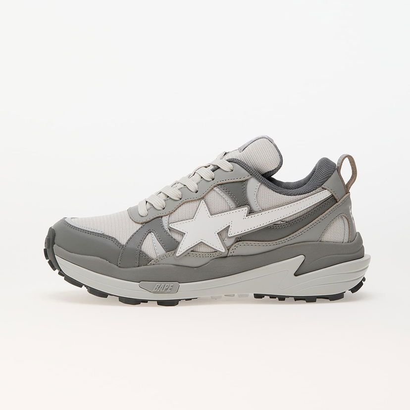 Sneakers og sko BAPE A BATHING APE Trail Sta Gray Grå | 001FWJ201013I GRA