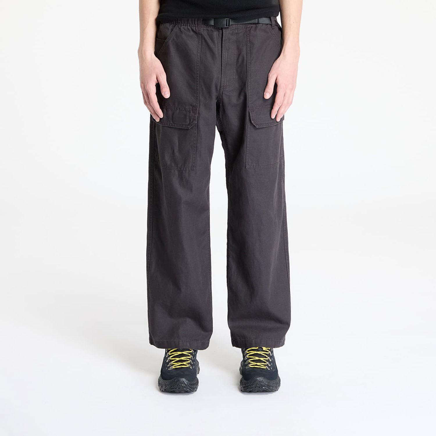 Cargo bukser GRAMICCI Gramicci Canvas Eqt Pants Sort | G5SM-P010 DEEP BROWN, 0