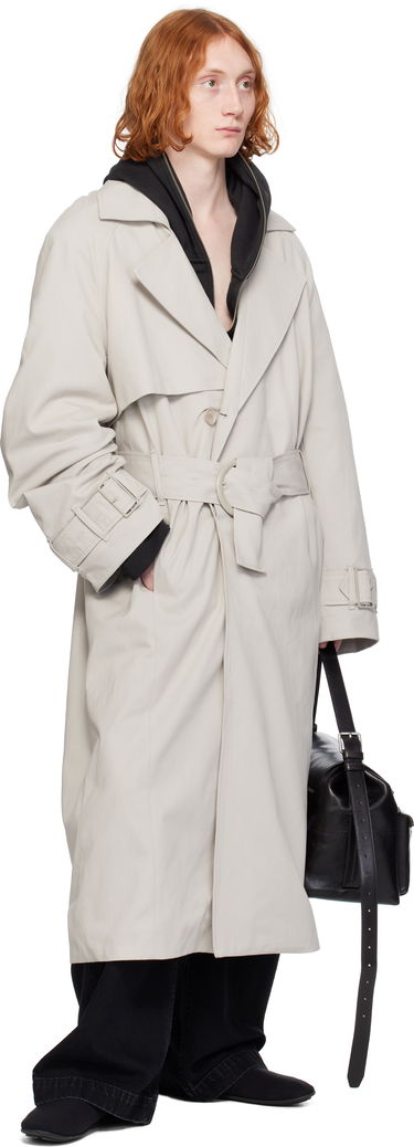 Trenchcoat Entire Studios Entire Studios Goodman Trench Coat Beige | ES2645LG, 3