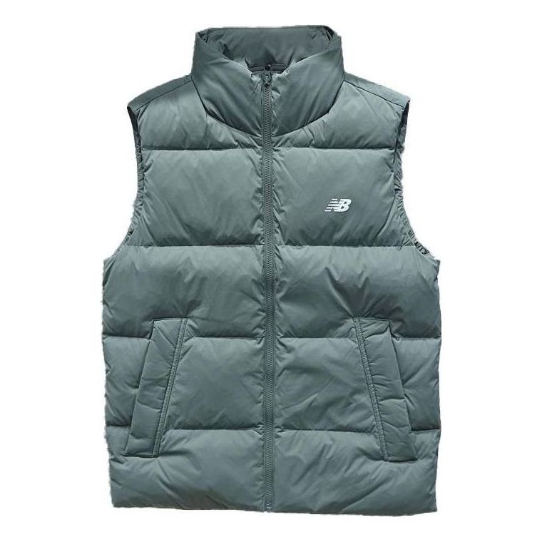 Vest New Balance Padded Puffer Vest Grøn | AMV34325-DON