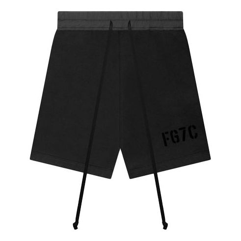 Shorts Fear of God Fear of God FG7C Sweatshorts Sort | FG40-028FLC-001