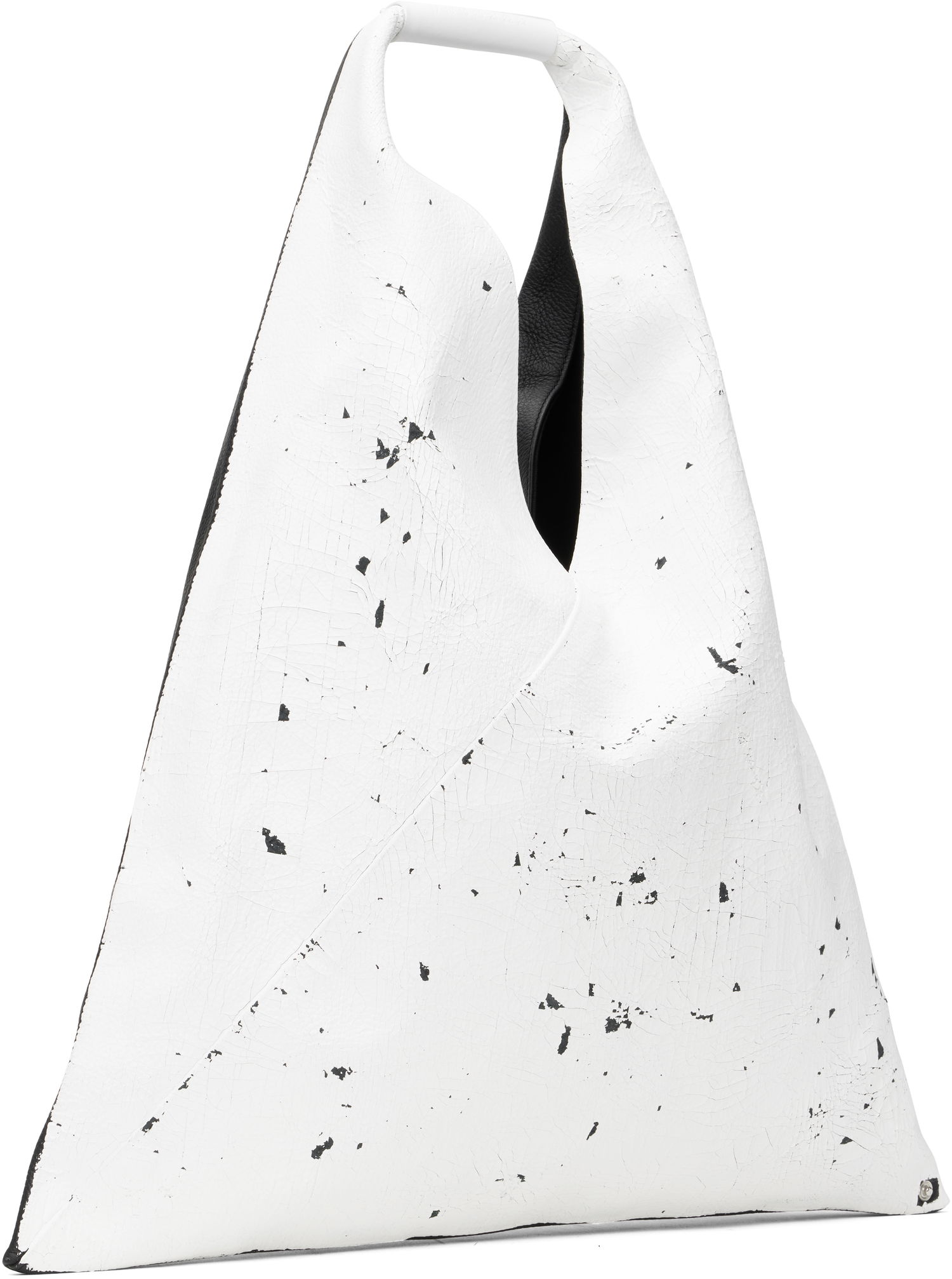 Håndtaske Maison Margiela MM6 Maison Margiela Triangle Tote Bag Hvid | S54WD0039 P8333, 1