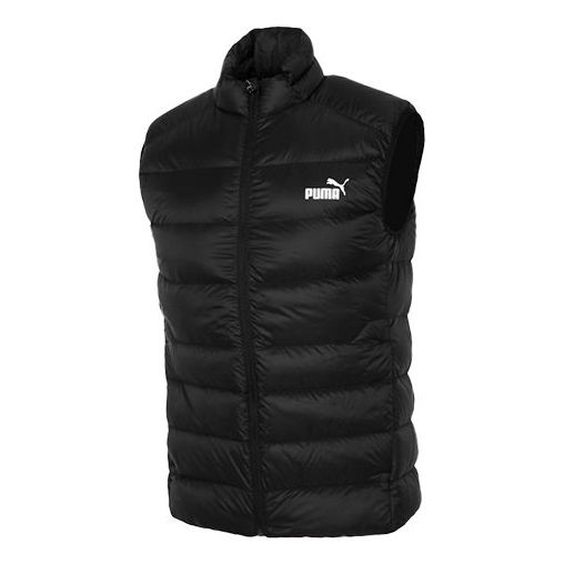 Vest Puma Logo Down Vest Sort | 534541-01, 0