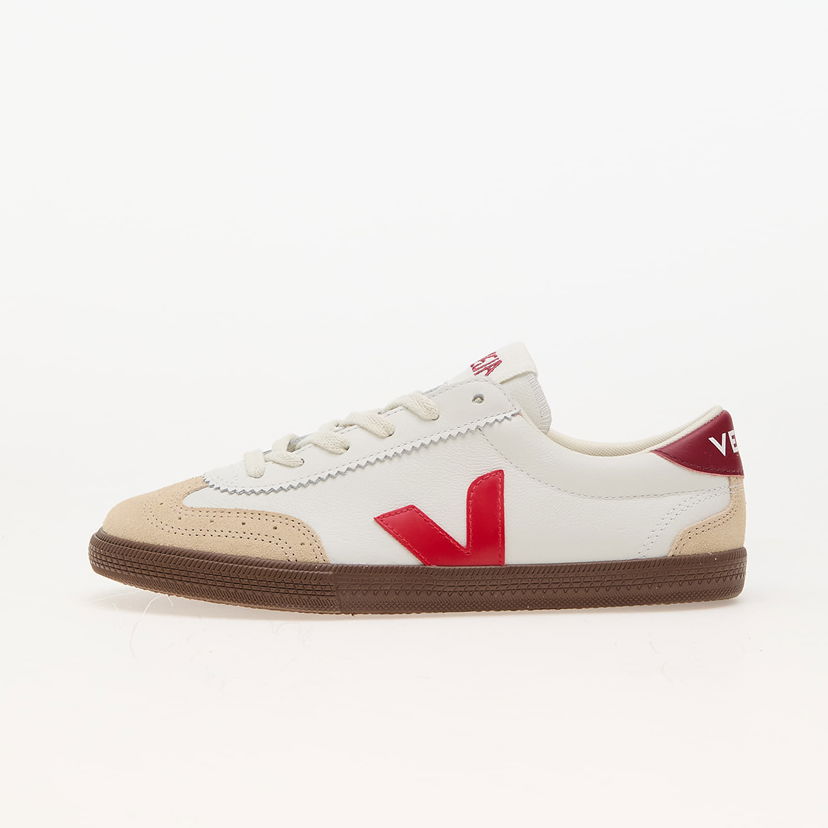 Sneakers og sko Veja Volley White Pekin Bark W Hvid | VO2003533A