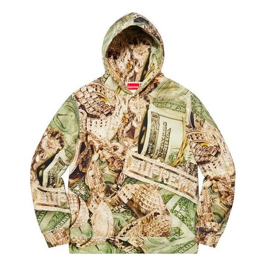 Sweatshirt Supreme Bling Hooded Sweatshirt Flerfarvet | SUP-SS20-507