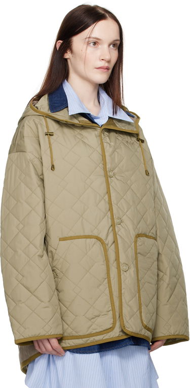 Puffer jakke A.P.C. Hooded Quilted Jacket Grøn | PSAKJ-M32005, 1
