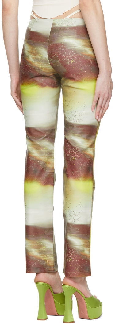 Bukser Miaou Miaou Rex Print Trousers Brun | 1021-CL, 2