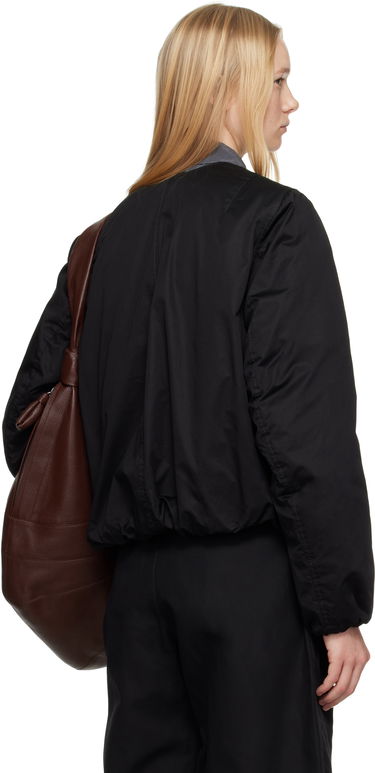 Bomberjakke LEMAIRE Lemaire Wadded Bomber Jacket Sort | OW1128 LF1207, 2