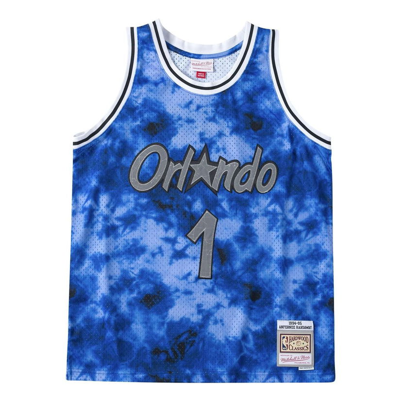 Jersey Mitchell & Ness Orlando Magic Anfernee Hardaway Tie Dye Jersey Blå | SMJYKM19053-OMABLUE94PHA