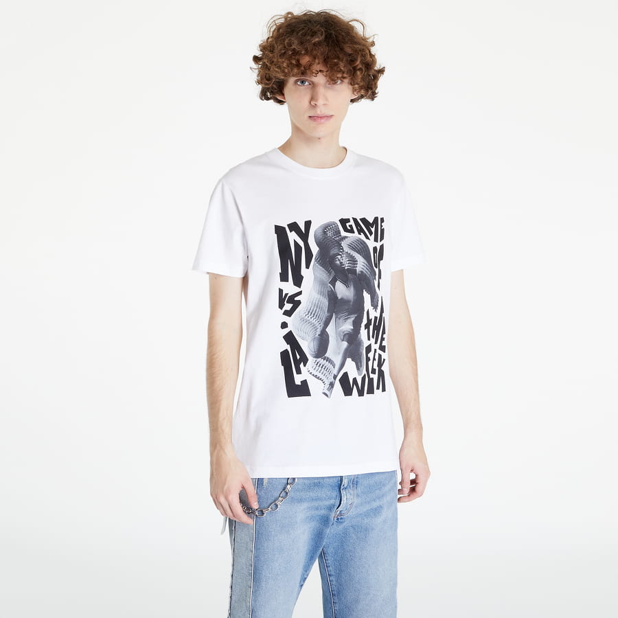 T-shirt Urban Classics Game Of The Week Tee Hvid | MT2360 White, 0