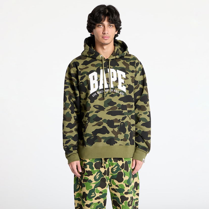 Sweatshirt BAPE Camo Pullover Hoodie Grøn | 001PPK801008M GRN