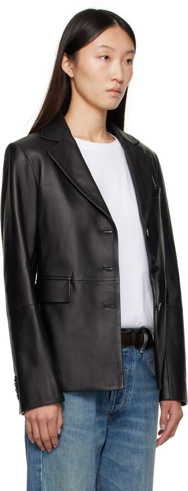 Jakke Loulou de Saison Loulou de Saison Aldo Leather Jacket Sort | ALDO LDS, 1