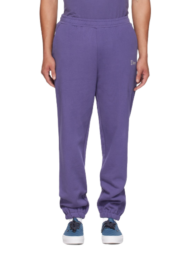 Joggingbukser Dime Embroidered Sweatpants Lilla | DIMESU2333MUL