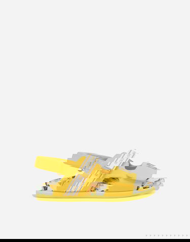 Sneakers og sko Dolce & Gabbana Spandex Fabric Floral Print Sandals Gul | D11238AA975HA3VO, 0