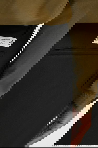 Bukser Neighborhood NEIGHBORHOOD Two Tuck Pants Sort | 242SPNH.PTM07, 3