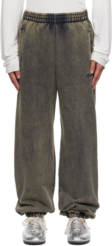 Joggingbukser We11done We11done Teddy ID Jogger Sweatpants Grøn | WD-TA2-25-708-U-CH, 0