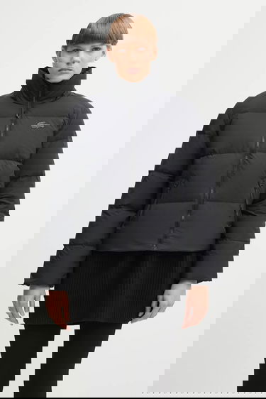 Puffer jakke Lacoste Hooded Puffer Jacket Sort | BF3262, 3