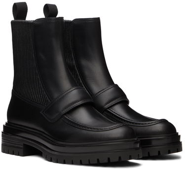 Sneakers og sko Gianvito Rossi Berck Leather Boots Sort | G73261.20GOM.CEO, 3