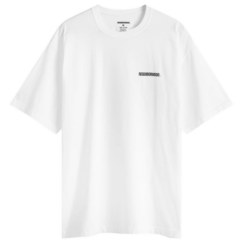 T-shirt Neighborhood SS-2 Short Sleeve T-Shirt Hvid | 242PCNH-ST02-WHT