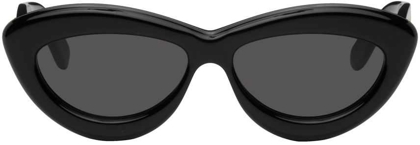 Solbriller Loewe Black Cat-Eye Sunglasses Sort | LW40096IW5401A, 0