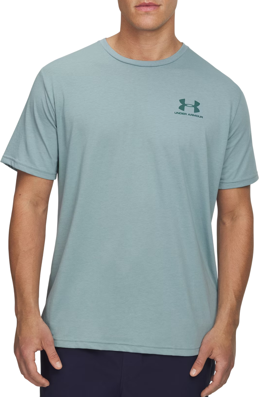 T-shirt Under Armour Sportstyle Left Chest Tee Turkis | 1326799-323, 0