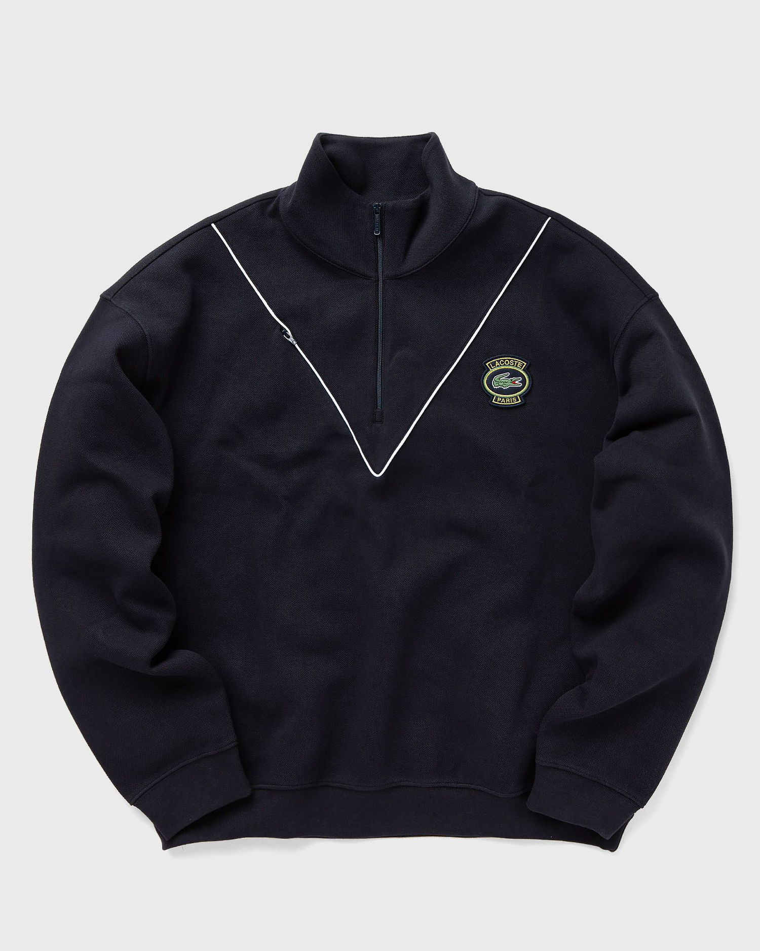 Sweatshirt Lacoste SWEATSHIRTS men Half-Zips blue Sort | SH7386-HDE, 0