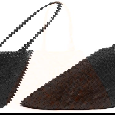 Håndtaske Dragon Diffusion Santa Croce Large Bag Brun | 8892-DARKBROWN, 0