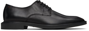 Sneakers og sko BOSS Rubber-Sole Leather Derbys Sort | 50529049, 0