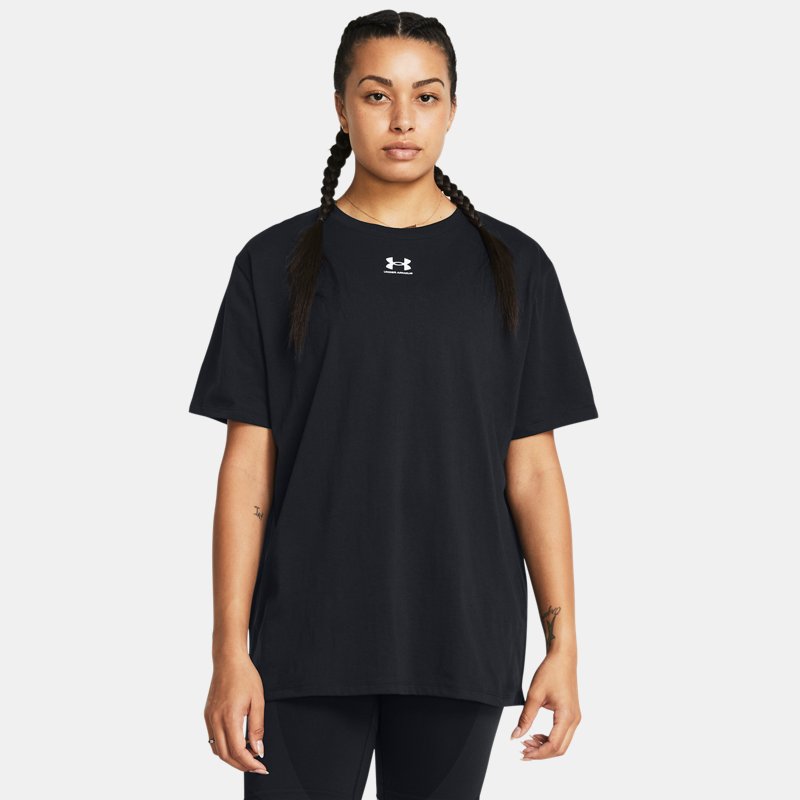 T-shirt Under Armour T-shirt Sort | 1387193-001