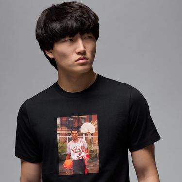 T-shirt Jordan Jordan Brand Photo T-Shirt Sort | HJ2354-010, 4