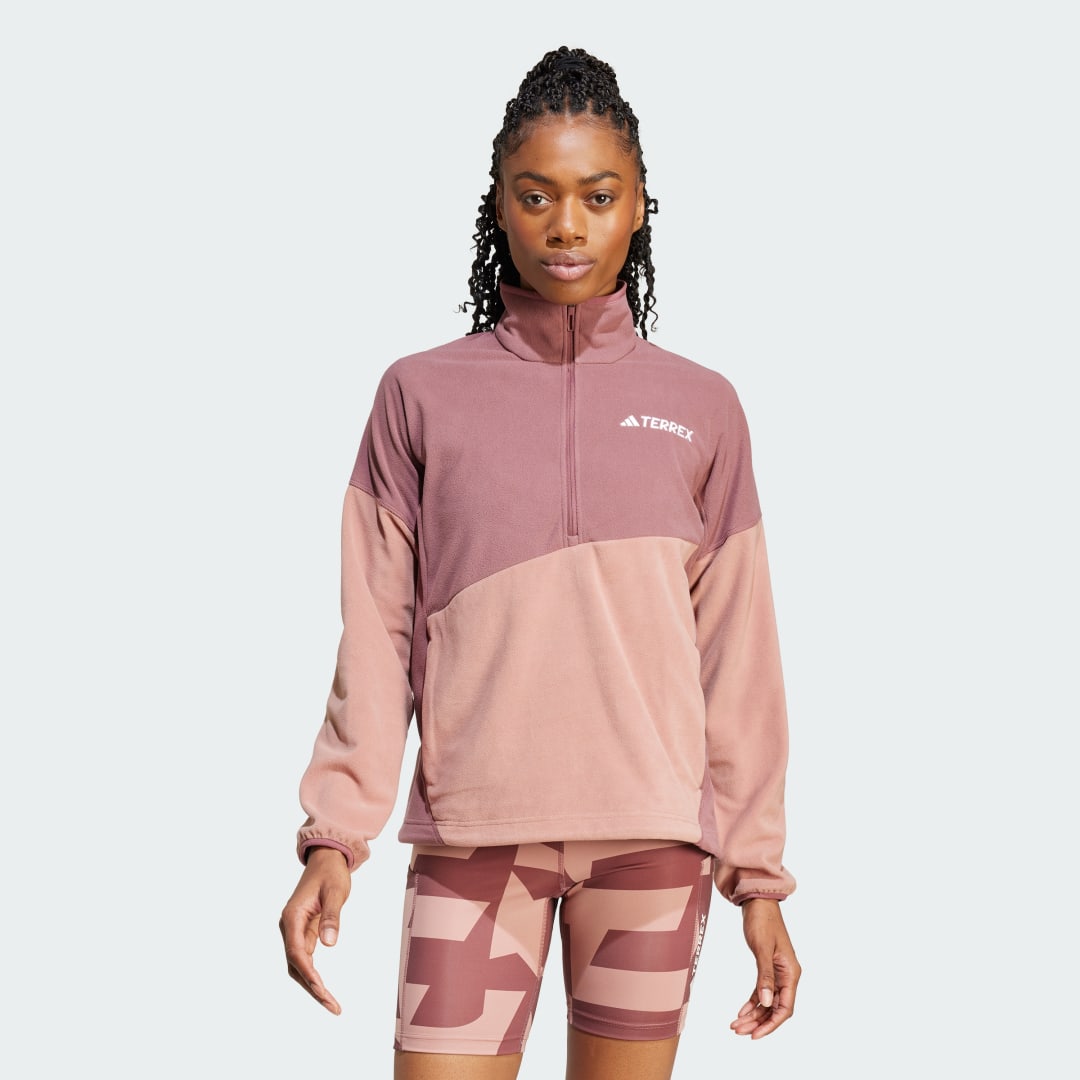 Sweater adidas Performance Terrex Multi Climawarm Fleece Jacket Lyserød | JF1495, 0
