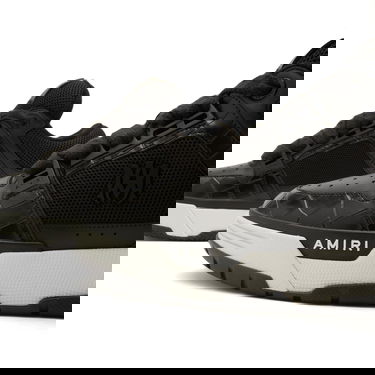 Sneakers og sko AMIRI AMIRI Croc Debossed MA-1 Size UK 10 Sort | AMFOSR1172-BLK, 4