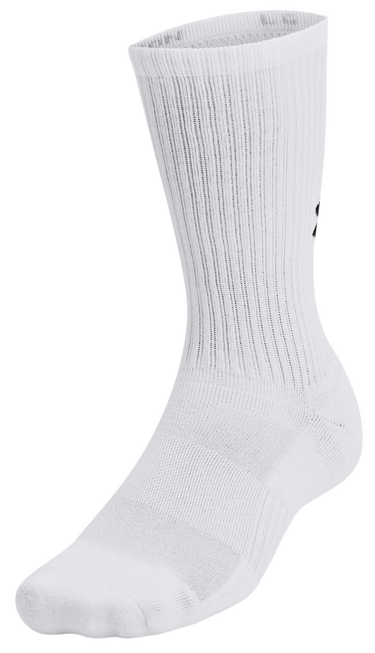 Sokker Under Armour Under Armour TC 3pk Crew Socks Hvid | 1386311-100, 1