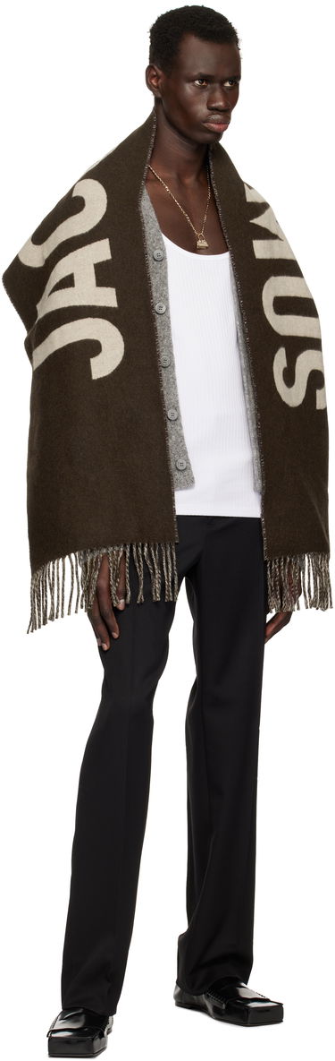 Tørklæde Jacquemus Le Papier 'L'Echarpe ' Scarf Mørkeblå | 22H226AC435-5007, 2