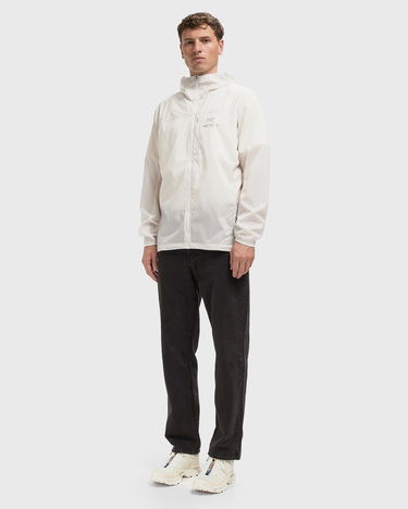 Vindjakke Arcteryx Squamish Lightweight Hooded Jacket Hvid | X000007411-ARCTIC-SILK, 2
