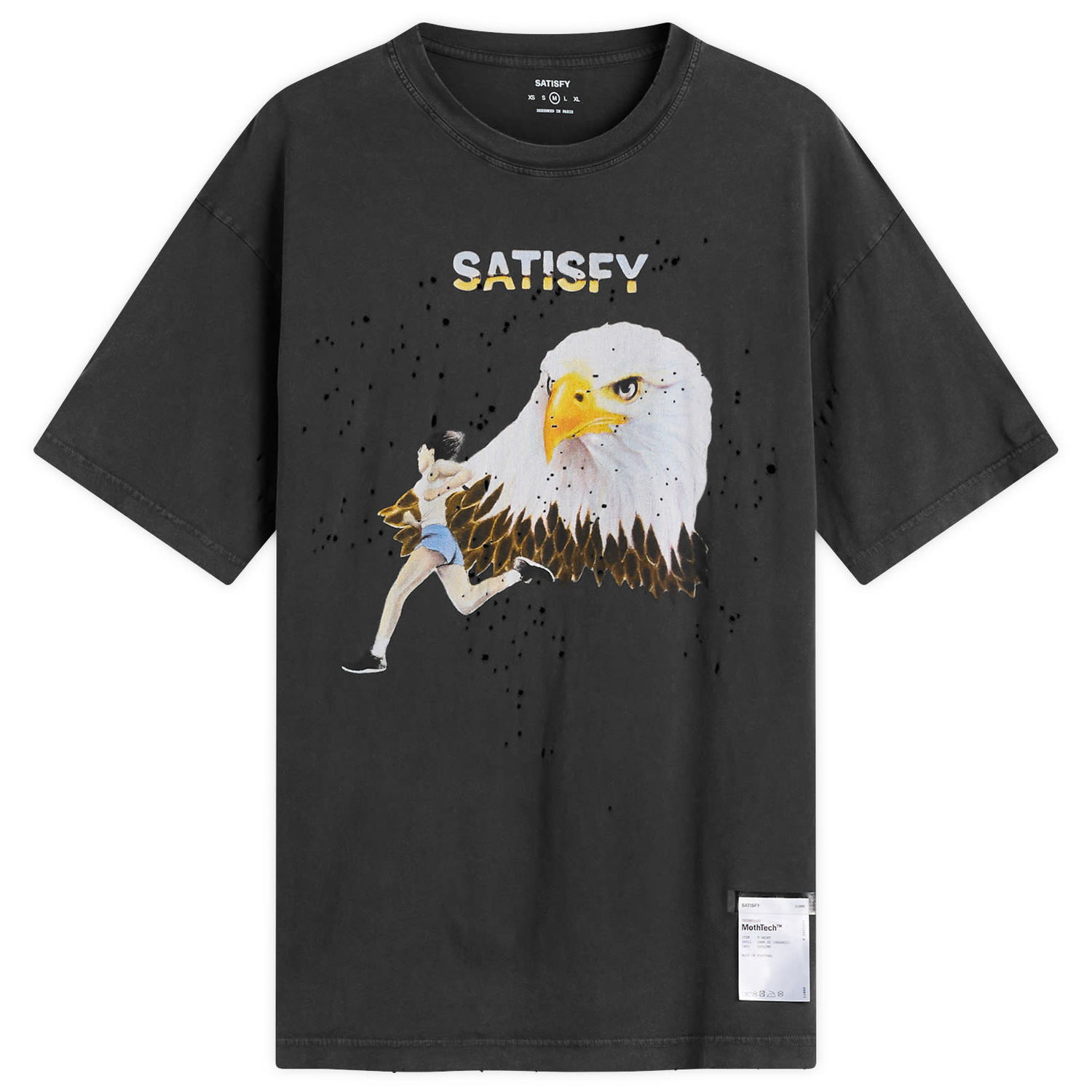 T-shirt Satisfy MothTech T-Shirt Sort | 11006-AB-LG3, 0