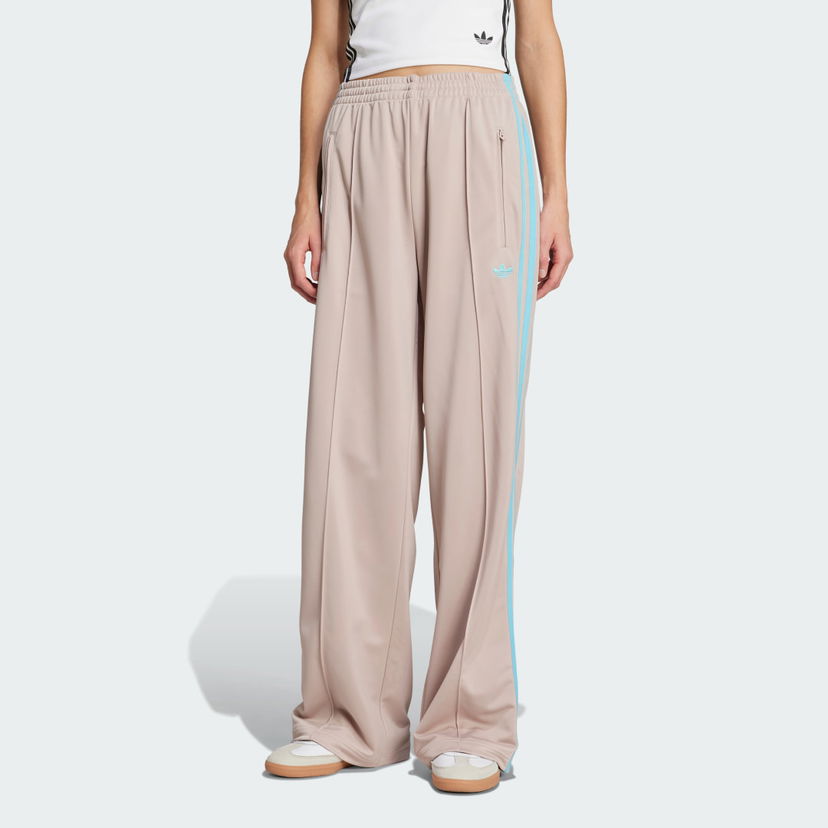 Joggingbukser adidas Performance Adicolor Classic Firebird Loose Track Pants Beige | JY2691
