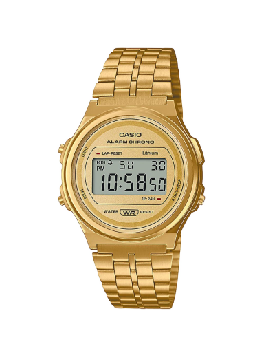 Ur CASIO Vintage A171WEG-9AEF Metalisk | A171WEG-9AEF