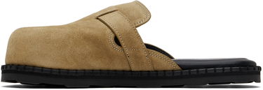Tøj Moschino Moschino Suede Slip-on Loafers Beige | MA10152G1M ME0 10B, 2