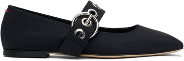 Bælter Aeyde Aeyde Uma Eyelet Ballerina Flats Mørkeblå | A11-FL-RKLS08FL159-SS25-519-069, 0