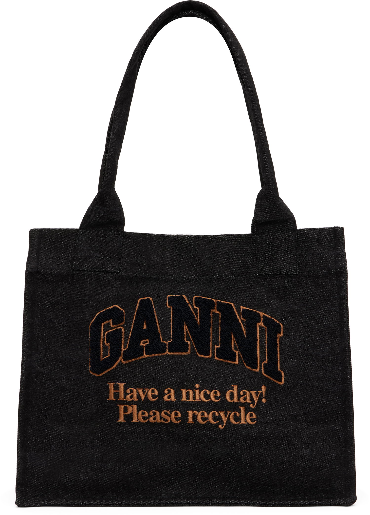 Mulepose GANNI GANNI Large Denim Tote Sort | A6583, 0