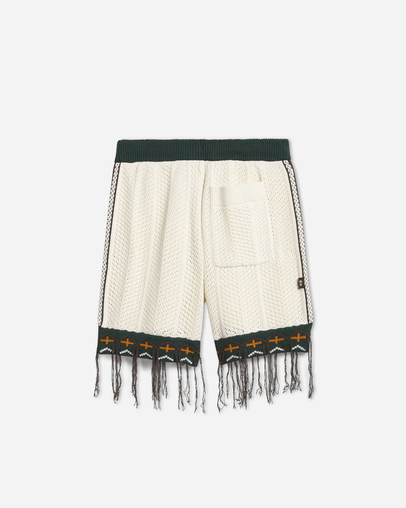 Shorts adidas Originals CLOT by Edison Chen Crochet Shorts Hvid | JX6554