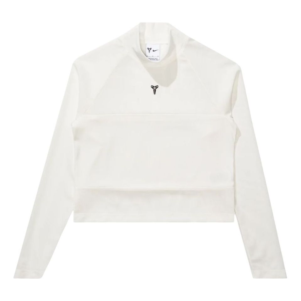 Crop top Nike Kobe Long Sleeve Cropped Top Hvid | IB0015-133, 0