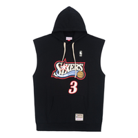 NBA Philadelphia 76ers Allen Iverson Sleeveless Hoodie