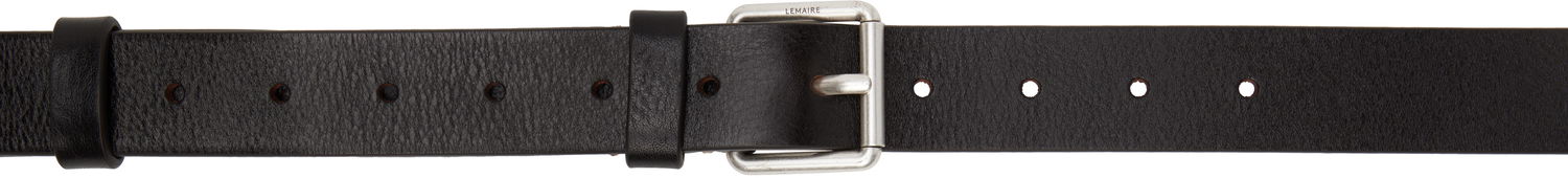 Bælter LEMAIRE Lemaire Reversed Leather Belt Sort | AC1047 LL0055, 0