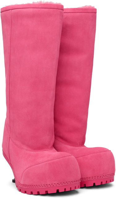 Sneakers og sko Balenciaga Suede High Heel Boots Sort | 802178 WBFC1, 3