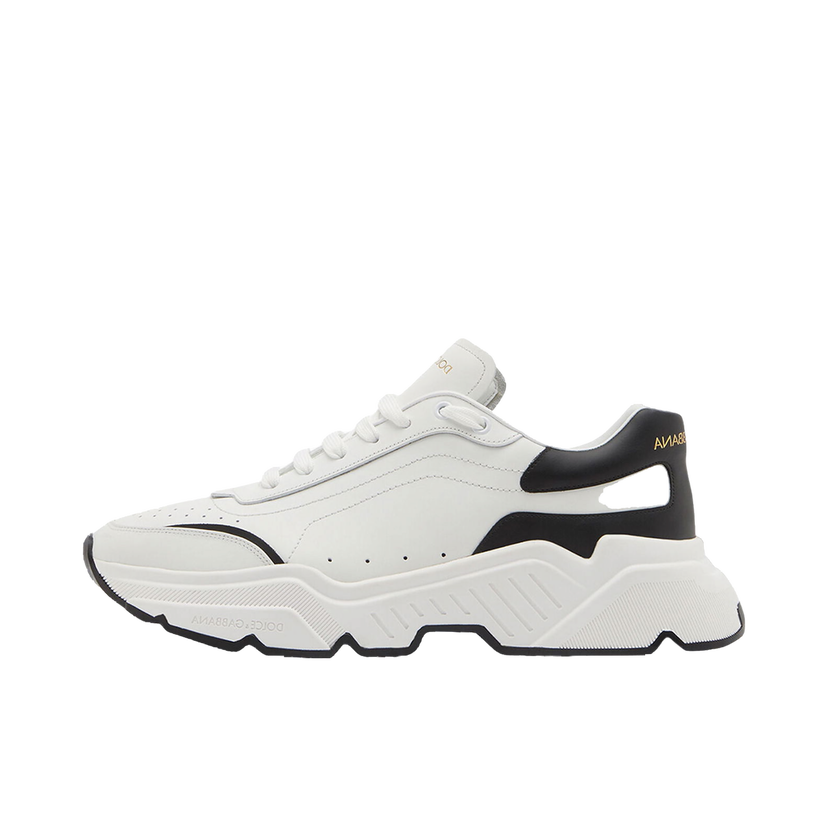Sneakers og sko Dolce & Gabbana Daymaster Low White Black Hvid | CS1791 AX589 89697